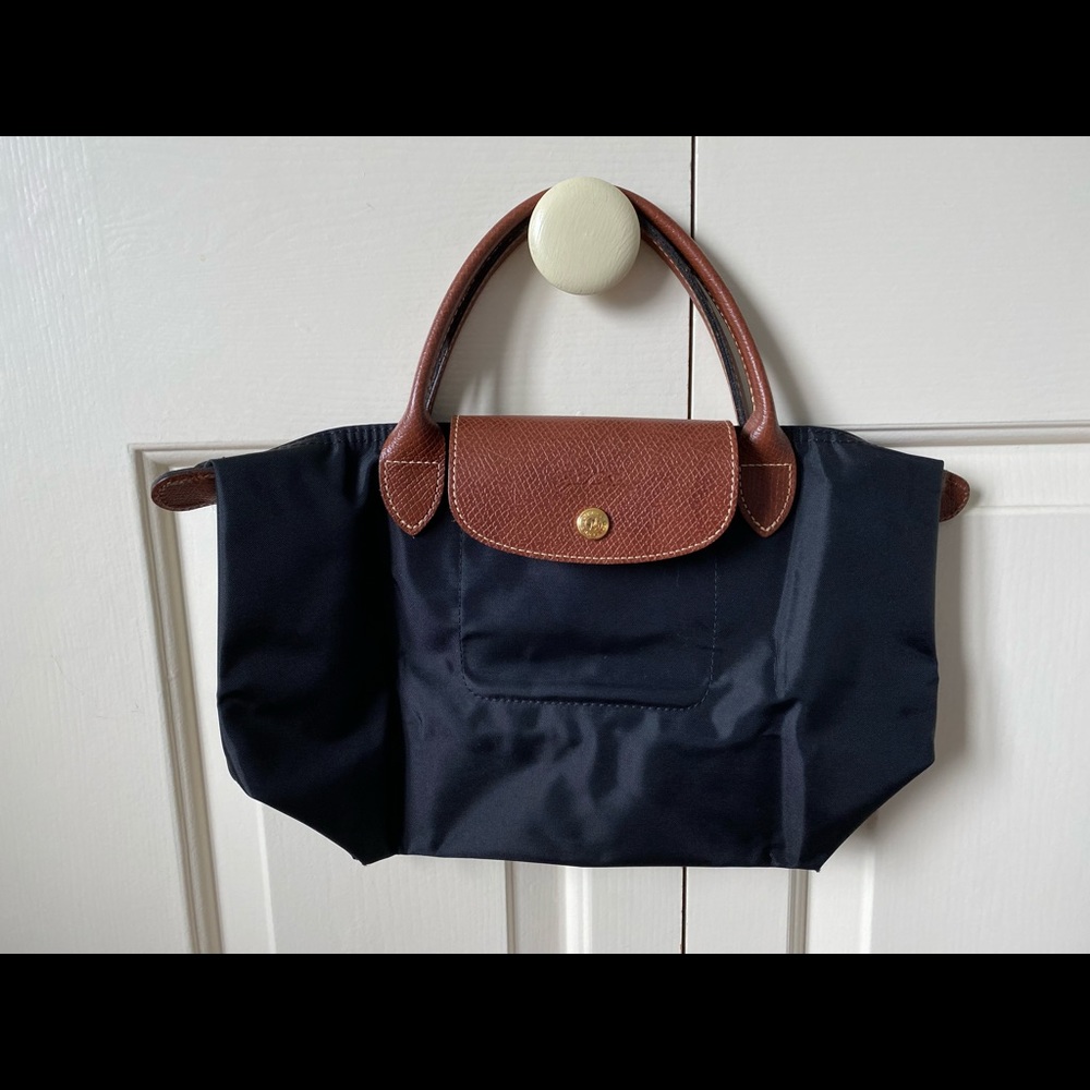 Longchamp small top handle bag